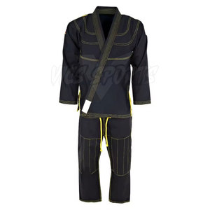 High Quality BJJ Gi Sets Top Selling Jiu Jitsu Uniform 100% Cotton Made Jiu Jitsu Kimono Suit - Product Image 4