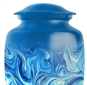 Urna Funeraria para Adultos, Diseño Moderno Americano, Hecha a Mano, Hermosa Urna Conmemorativa para Entierro - Product Image 3