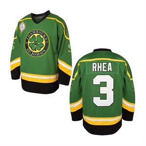 เสื้อกีฬาฮ็อกกี้น้ำแข็งแบบระเหิดแบบกำหนดเองชื่อทีมพิมพ์ดิจิตอล100% โพลีเอสเตอร์ใช้ได้ทั้งชายและหญิง - Product Image 1