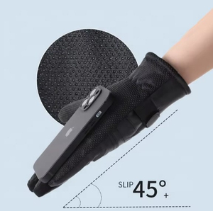 Guantes de Motocicleta con Pantalla Táctil, de Cuero, Anticolisión, para Carreras, de Buena Venta - Product Image 6