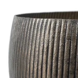 Decorative Coastal Iron Flower <b>Vase</b> Eco-Friendly Tabletop Luxury Gold Finish Home Decor Bulk Export Zahid Exports - Product Image 3