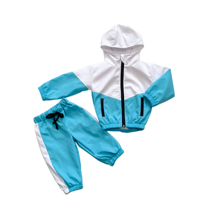 Conjunto Deportivo Infantil 2 en 1 al por Mayor, Estampado y Liso, Personalizado, Invernal, Transpirable, Ecológico, 100% Algodón, Sudadera Estilo Urbano - Product Image 3