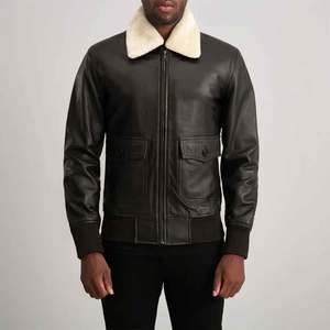 2026 Autumn Winter Fur <b>Leather</b> Warm <b>Jacket</b> Coats for <b>Men</b> Custom Logo PU <b>Leather</b> <b>Men's</b> <b>Jackets</b> - Product Image 3