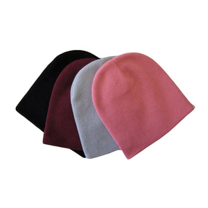 Solid Knit <b>Beanie</b> Hat Unisex Winter <b>Slouchy</b> Cap Casual Daily Wear Winter Wear High Quality Custom Logo OEM ODM New Arrival - Product Image 1