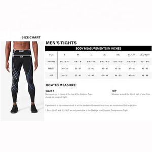 Leggings de compression pour hommes à taille haute, imprimés, pour entraînement, yoga, sport, fitness, sans coutures, personnalisables, vente en gros - Product Image 6