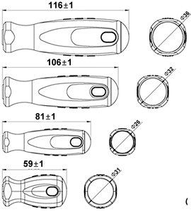 Pozidriv <b>Screwdriver</b> with 2K grip - Product Image 4