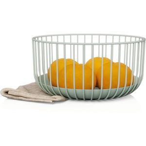 Corbeille à fruits en métal artistique moderne pour une décoration élégante de table à manger, avec une forme créative et un matériau durable - Product Image 1