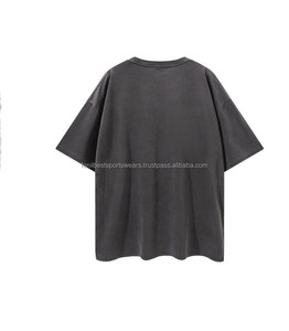 Mustard Day Regular Fit <b>Men's</b> T-<b>Shirt</b> Short Sleeve O-Neck Street Style Front <b>Skulls</b> Print Jersey Cotton - Product Image 2