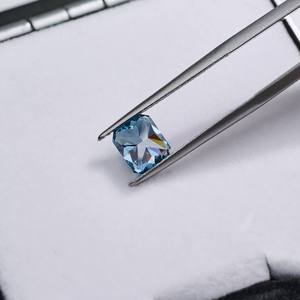 Pierre précieuse cultivée en laboratoire CONCEPTION, taille Asscher, clarté VS1, couleur fantaisie, certifiée IGI, pierre libre, tailles variées, vente en gros - Product Image 6