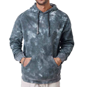 Wholesale Trendy Piping Detail <b>Men's</b> Winter <b>Fleece</b> Hoodies High Street Aesthetic Stringless Hood Blank Vintage <b>Grey</b> Regular Fit - Product Image 1