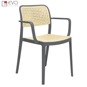 Modern Plastic <b>Chairs</b> for Hotels Offices and Dining Areas with Lightweight Structure and Comfortable Seating - Product Image 2