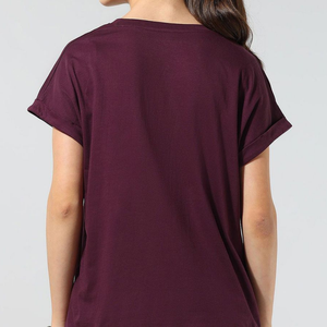 Camiseta Deportiva de Otoño para Mujer A924, Manga Tres Cuartos, Tela a Cuadros, Transpirable y Absorbente de Sudor - Product Image 6