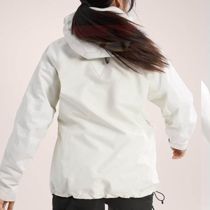 Chaqueta de esquí para mujer, gruesa, cortavientos, con capucha, para exteriores, con puños ajustables y cierre de cremallera, para escalada, camping, cálida - Product Image 6