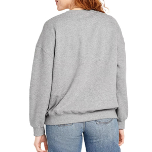 Sweat-shirts pour femmes en coton 100% lavé, taille plus, hiver, impression personnalisée, coupe classique, mode décontractée, prix de gros - Product Image 5