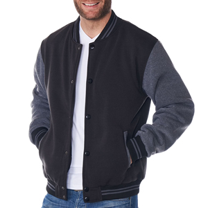 High Quality Custom Embroidered Logo <b>Men's</b> Varsity <b>Jacket</b> Stylish Design Streetwear Fashion <b>Baseball</b> Letterman <b>Jackets</b> <b>For</b> <b>Men</b> - Product Image 1