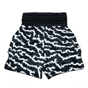 Pantalones Cortos de Muay Thai Unisex, Premium, Antiarrugas, Ligeros, Duraderos, de Secado Rápido, Transpirables, de Poliéster y Algodón, con Servicio de Logotipo Personalizado - Product Image 1
