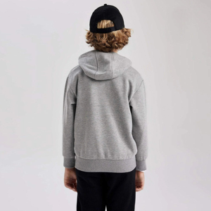 Pulls à capuche pour enfants stylés, style streetwear, en tissu bouclé, coupe ample, Y2K, surdimensionnés, pour jeunes enfants, pull à capuche lourd, OEM disponible - Product Image 5