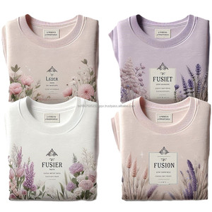 Camisetas de manga corta con cuello redondo de peso pesado hechas a medida de calidad superior delgadas regulares y de talla grande para mujeres de Bangladesh - Product Image 5