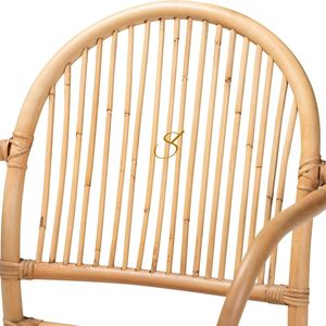 Modern Natural Outdoor <b>Rattan</b> Handmade Eco-Friendly Garden Patio Dining Chair - Product Image 4