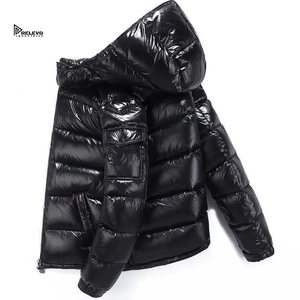 Chaqueta Acolchada Ecológica Personalizada para Hombre y Mujer, 280 GSM, con Capucha, Impermeable, Gruesa y Cálida, Venta al Por Mayor OEM - Product Image 4