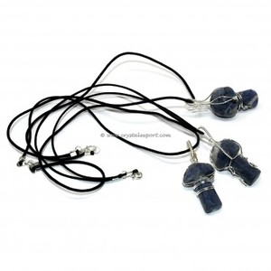 Collar con colgante de Aventurina de melocotón en forma de forma libre, piedra preciosa curativa de cristal Natural para estilos religiosos y de amor Feng Shui - Product Image 6