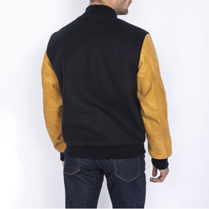 Men's <b>Top</b> Trending Vintage Style Varsity Jackets Custom Made with Stand Collar Best Quality Latest Design - Product Image 3