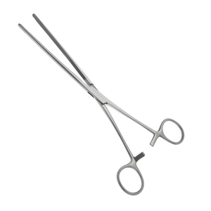 Doyen Forceps <b>9</b>″ Straight Stainless Steel Surgical Instrument Atraumatic Tissue Holding Clamp Reusable Operating Room Tool - Product Image 1