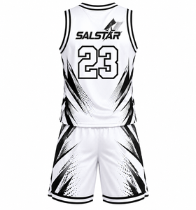 Ensemble d'uniformes de basketball blancs personnalisés par sublimation pour hommes – Maillot et short de basketball en polyester de qualité supérieure – Fabricant de vêtements de sport pour équipes - Product Image 2