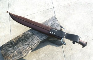 Cuchillo de Caza con Mango de Madera, Hoja de Acero al Carbono con Punta Caída, Grado Industrial, Juego de Cuchillas Individuales, Garantía OEM de 3 Años - Product Image 2
