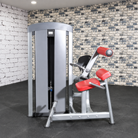 Machine à extensions dorsales assises SK-L22 avec poids, équipement d'entraînement du bas du dos, usage commercial, directement de l'usine