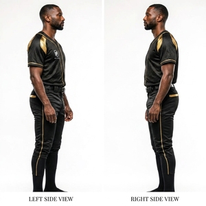 Meilleurs choix d'uniformes de baseball de qualité supérieure à prix abordables, best-sellers, avec logo professionnel imprimé, uniformes de baseball de qualité supérieure - Product Image 3