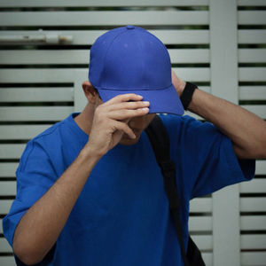 Gorras de Béisbol para Hombre, Tendencia Actual, Casuales, de Algodón, con Banda Absorbente, Logotipo Personalizado, Estilo Vintage, para Correr, Deportes, Playa y Uso Diario - Product Image 4