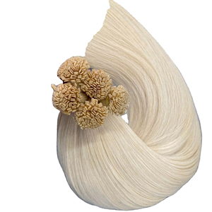Pointe plate/ Mini pointe plate/ Cheveux vierges en vrac 100% humains vietnamiens non traités, meilleure qualité et best-seller, blonds, pointes pleines - Product Image 1
