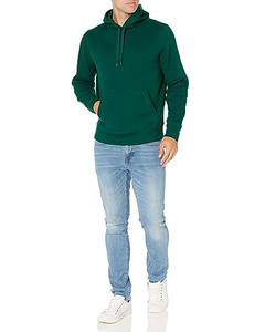 Sudadera con Capucha para Hombre de Color Sólido de Primera Calidad, Sudaderas con Bordado Personalizado, Sudadera con Capucha de Algodón Suave y Grueso - Product Image 5