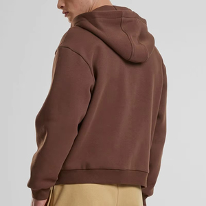 Nouvelle arrivée : sweat à capuche zippé surdimensionné pour homme, 100% coton, broderie numérique, respirant, entièrement personnalisable - Product Image 2