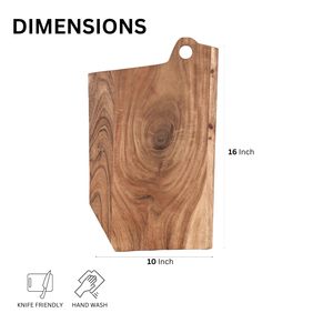 Planche à découper en bois épais de style boucher pour une performance optimale avec une structure en bois massif robuste, planche à découper au meilleur prix en gros - Product Image 4