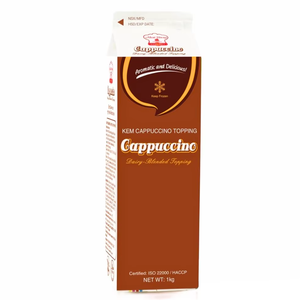 Envío Rápido, Venta al Por Mayor, Exportación OEM/ODM, Crema No Láctea Tan Nhat Huong TNH35, Crema para Repostería HALAL, Topping para Cappuccino, Mezcla Láctea, 1KG - Product Image 1