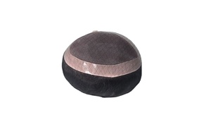 Taz Hair BD Indian Remy Hair Water Wave Kinky Straight <b>Wig</b> <b>for</b> <b>Men</b>-Monofilament Cap Waterproof Soft Lightweight Loose Deep Wave - Product Image 6