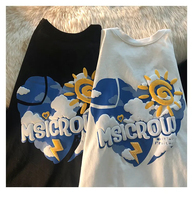 T-shirt personnalisé avec motif anime Pikachu imprimé en 3D pour hommes et enfants, à manches courtes, avec impression en relief
