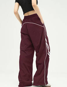 Pantalones formales de poliéster para mujer con cordón, estilo holgado, elegantes, personalizados, tipo cargo, informales - Product Image 2