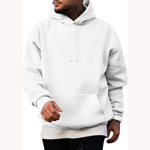 Wholesale Polyester/Cotton Fleece Raglan Sleeve Hoodie Customizable Oversized <b>Pullover</b> <b>Men</b> Front Quick Dry Breathable OEM Winter - Product Image 1
