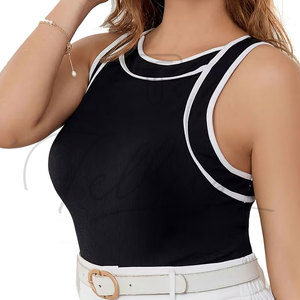 Camiseta sin Mangas Personalizada para Mujer Talla Grande, Último Modelo 2026, Nueva Llegada, Camiseta sin Mangas para Mujer en Venta en Línea - Product Image 5