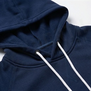 Ensemble de survêtement bleu marine à capuche pour homme, manches longues, vêtements de sport décontractés avec poches latérales, fermeture à cordon, coupe régulière, tenue d'automne - Product Image 5
