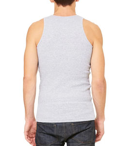 เสื้อกล้ามผู้ชายคุณภาพสูง แห้งเร็ว ผ้าฝ้าย 100% สีและขนาดปรับแต่งได้ ระบายอากาศดี เป็นมิตรกับสิ่งแวดล้อม ซักเครื่องได้ ไม่มีแขน - Product Image 6