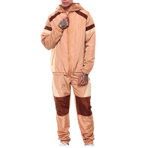 Conjunto de Traje Cortavientos de Manga Larga a la Moda para Hombre, Chándal de Alta Calidad Hecho en Fábrica - Product Image 1