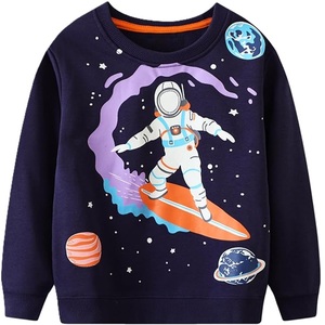 เสื้อสเวตเชิ้ตคอกลมทรงทันสมัยและพอดีตัว สีพื้น สำหรับผู้ชาย ทรงปกติ ผ้าถัก ส่งออกจากบังกลาเทศ - Product Image 3