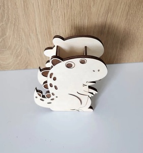 ที่ใส่ปากกาโต๊ะไม้รูปไดโนเสาร์สุดน่ารัก ที่ใส่ปากกาอเนกประสงค์สําหรับเด็ก - Product Image 2