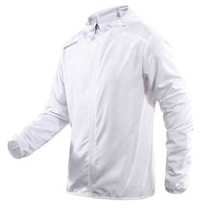 Veste coupe-vent à capuche sans col pour hommes de haute qualité personnalisée imperméable respirant avec fermeture à glissière pour l'extérieur - Product Image 4