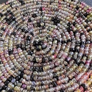 Multicolor Glass Bead <b>Coaster</b> Handmade Round <b>Drink</b> <b>Coaster</b> Artisan Beaded Cup Mat Spiral Beadwork <b>Coaster</b> Elegant Table <b>Coaster</b> - Product Image 2