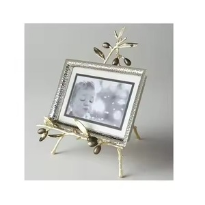 Modern Style <b>Metal</b> Glass Photo <b>Frame</b> Decorative Picture Display Home Decor - Product Image 4